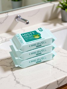 ORIGINATE Minty Fresh Refreshing? Wet Wipes for Easy Makeup, Excess Oil Removal-Pack of 3 Price in India - Buy ORIGINATE Minty Fresh Refreshing? Wet Wipes for Easy Makeup, Excess Oil Removal-Pack of 3