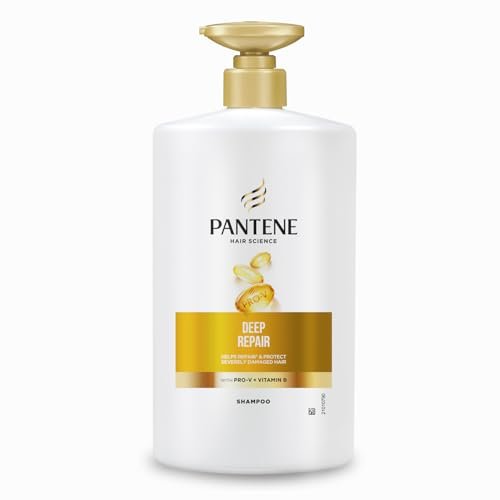 Pantene Hair Science Deep Repair Shampoo 1Ltr with Pro-Vitam