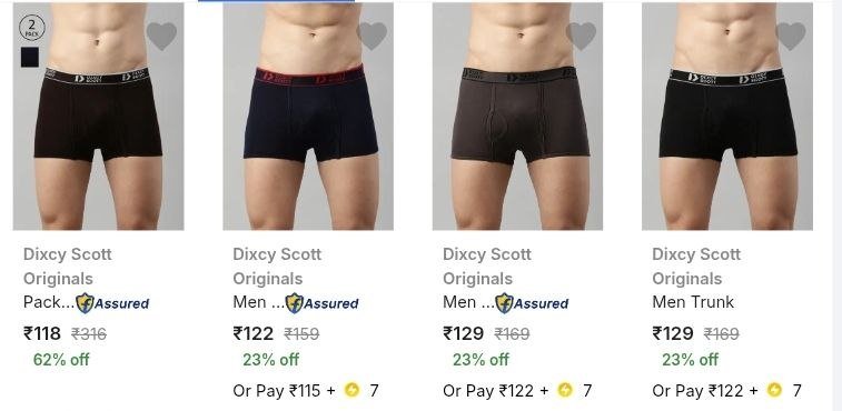 Dixcy Scott Originals Mens Briefs And Trunks |