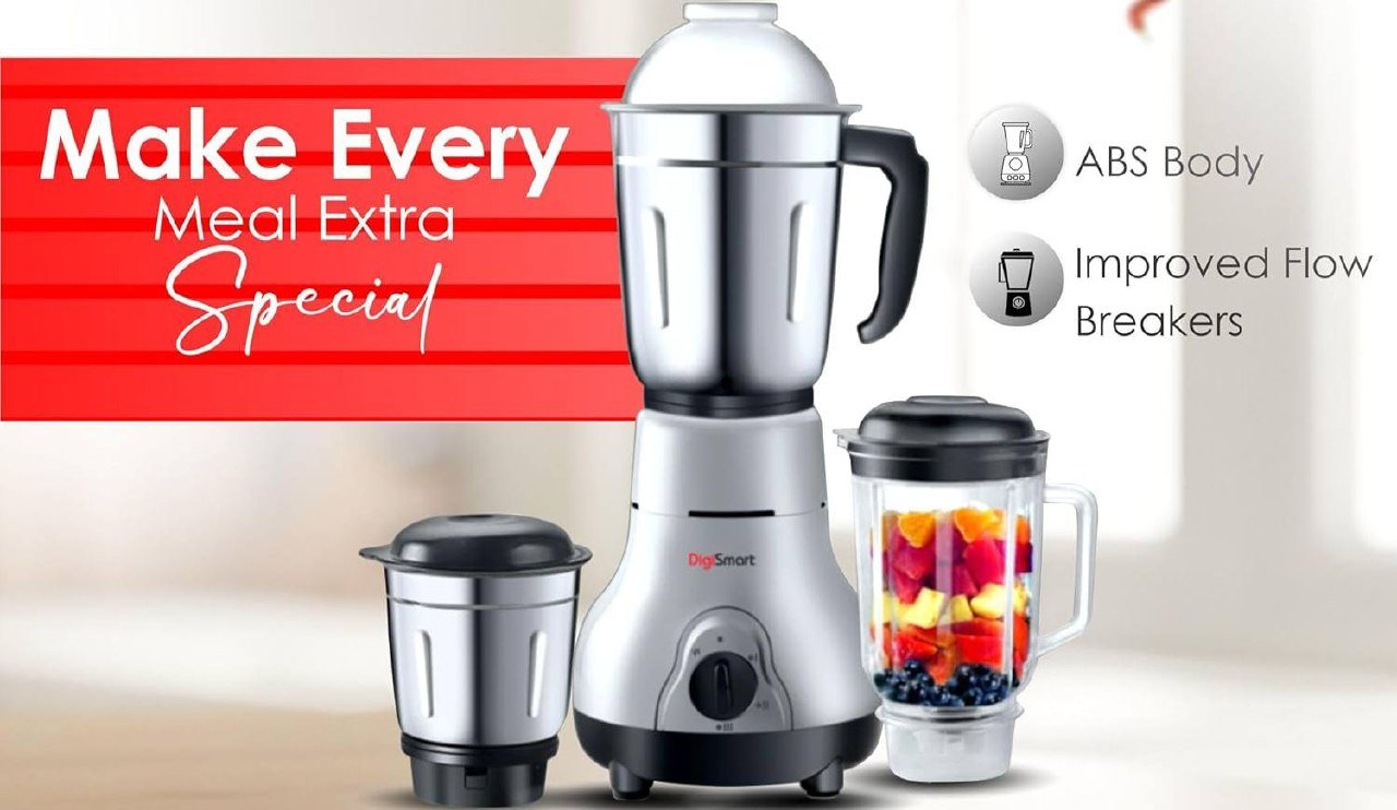 DigiSmart Kitchen Mate 750 Watt Mixer Grinder
