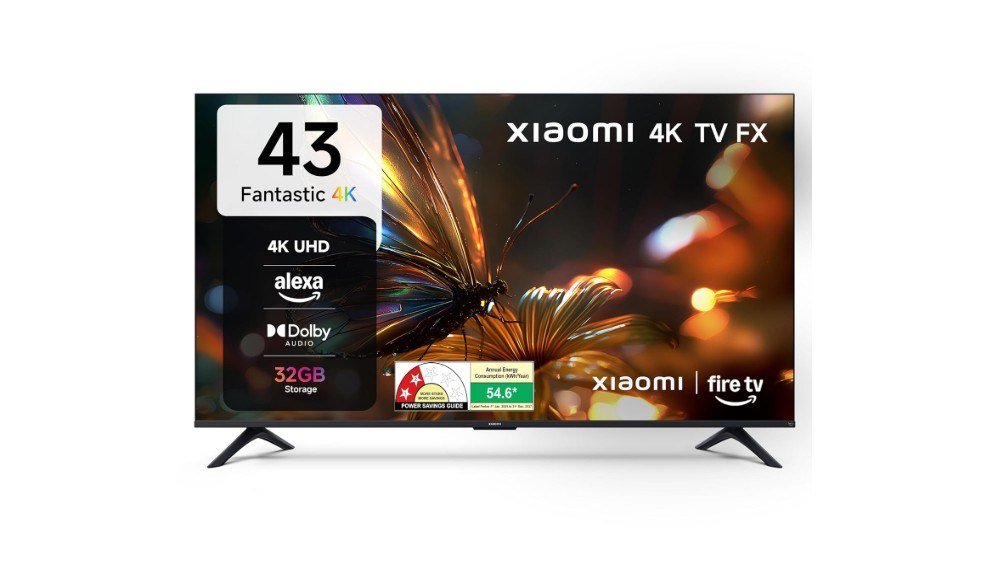Xiaomi 108 cm (43 inch) FX Ultra HD 4K Smart LED Fire TV L43MB-FIN