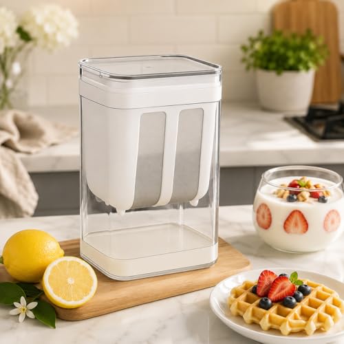 PANCA 2-in-1 Greek Yogurt Maker and Hung Curd Maker