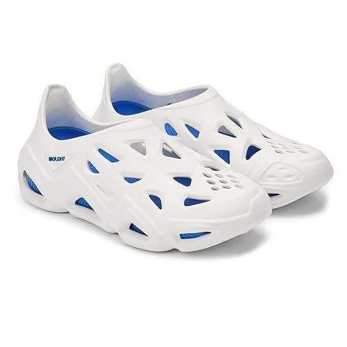 Impakto by Ajanta Men's Classic Casual Clogs/Sandals with Adjustable Back Strap for Adult | Comfortable & Light Weight | Stylish & Anti-Skid | Waterproof & Daily Mules for Gents/Boys