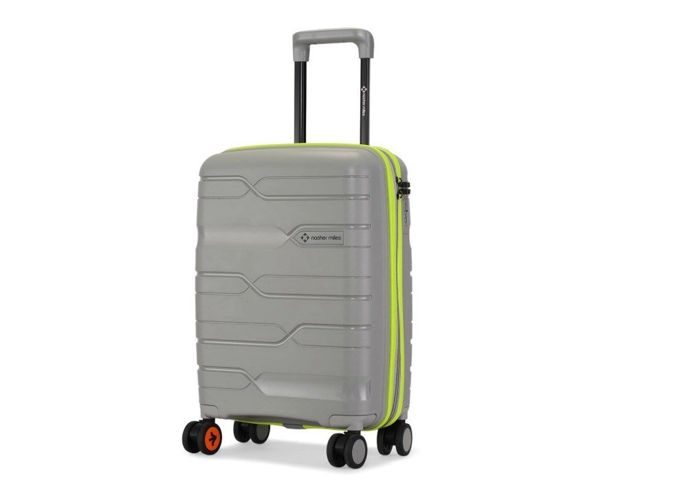 Nasher Miles Cannes Hard-Sided Polypropylene Cabin Luggage 20 inch