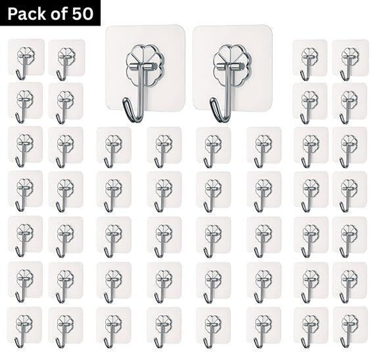 Strong Adhesive Wall Door Sticky Hanger Holder for Kitchen A
