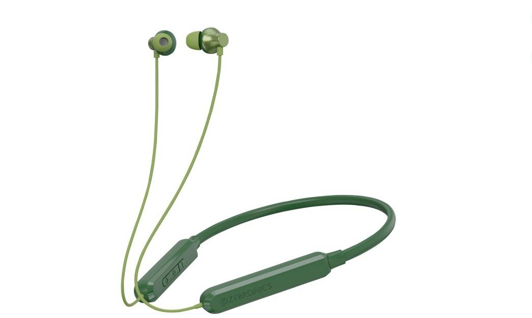 ZEBRONICS Jumbo LITE with 70 Hours Backup, Bluetooth v5.2 Wireless Neckband