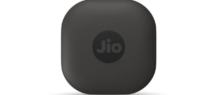 JioTag Air for iOS (Gray) Worldwide Tracker, Pair with Apple Find My app for keys, luggage, bikes, purses etc. inside & outside Bluetooth range, No SIM/subscriptions required, 1+1 year battery, 12