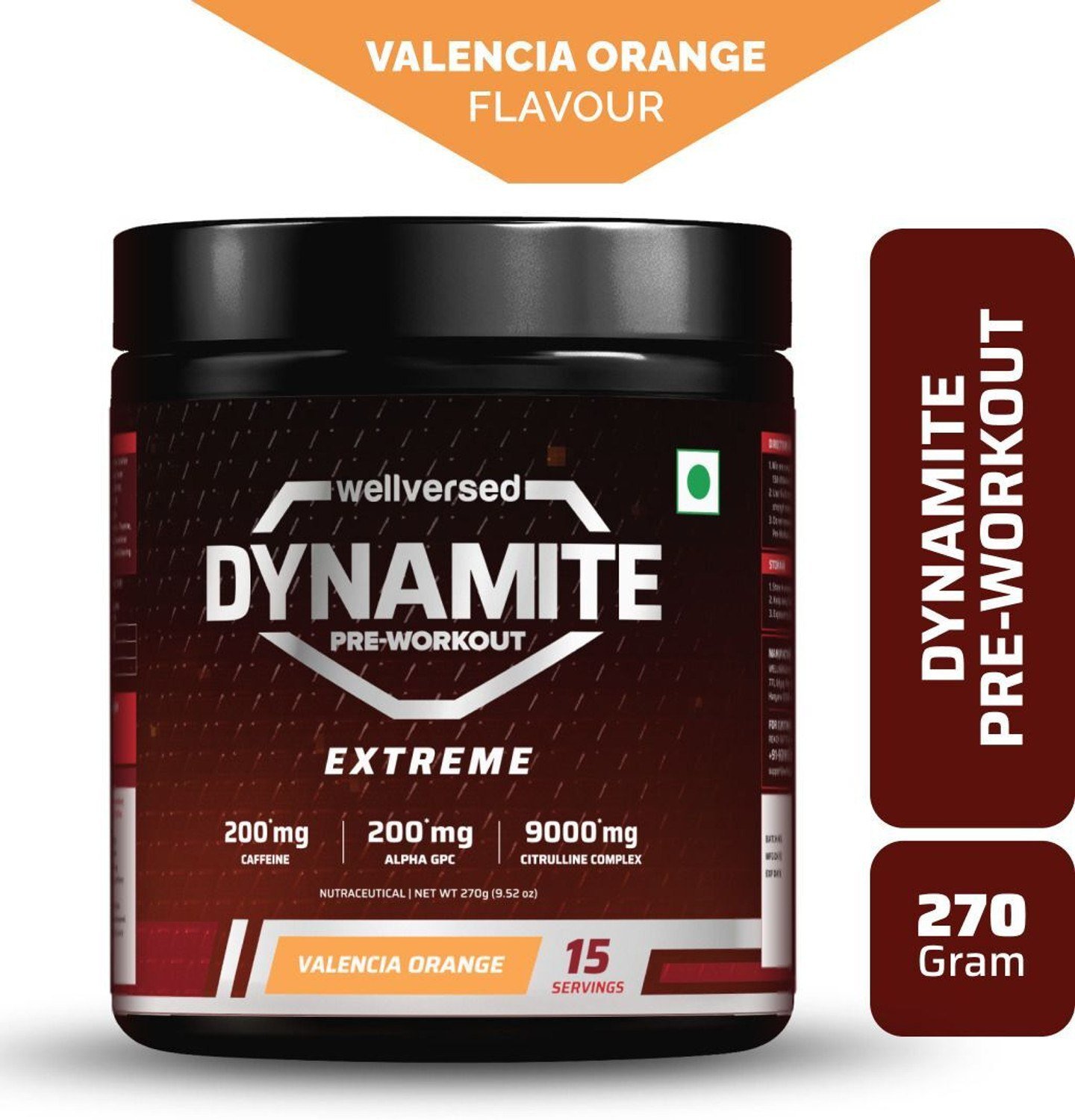 Pre-Workout EXTREME 15 Servings| For Hardcore Athletes