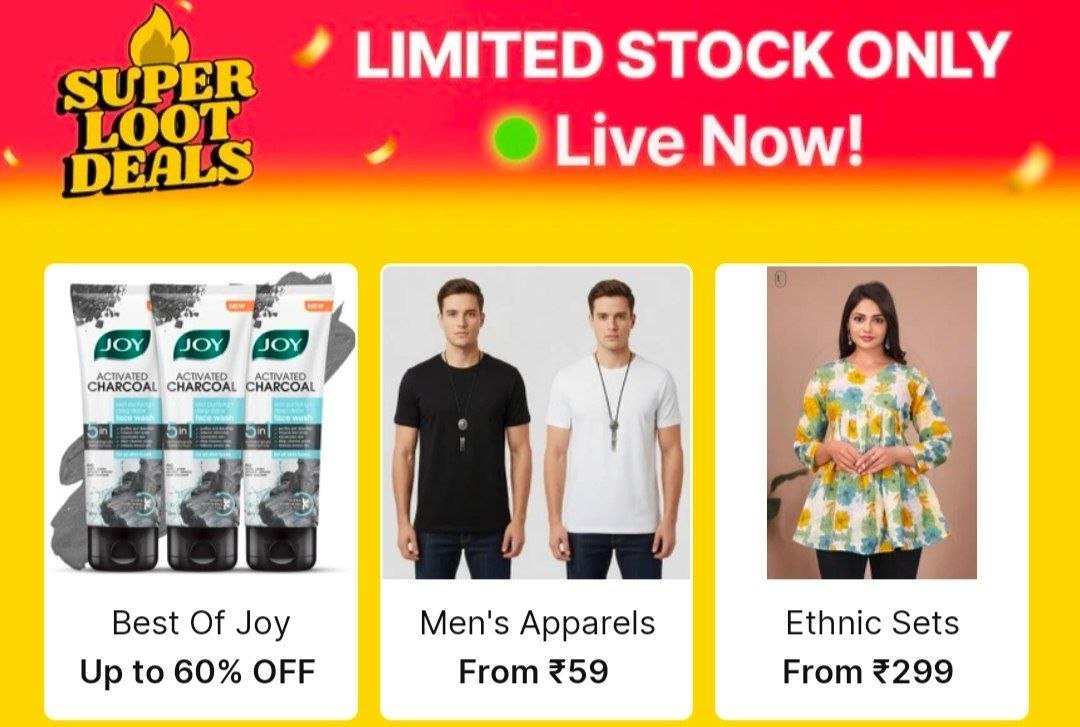 Shopsy Super Steal Deals Live🔥