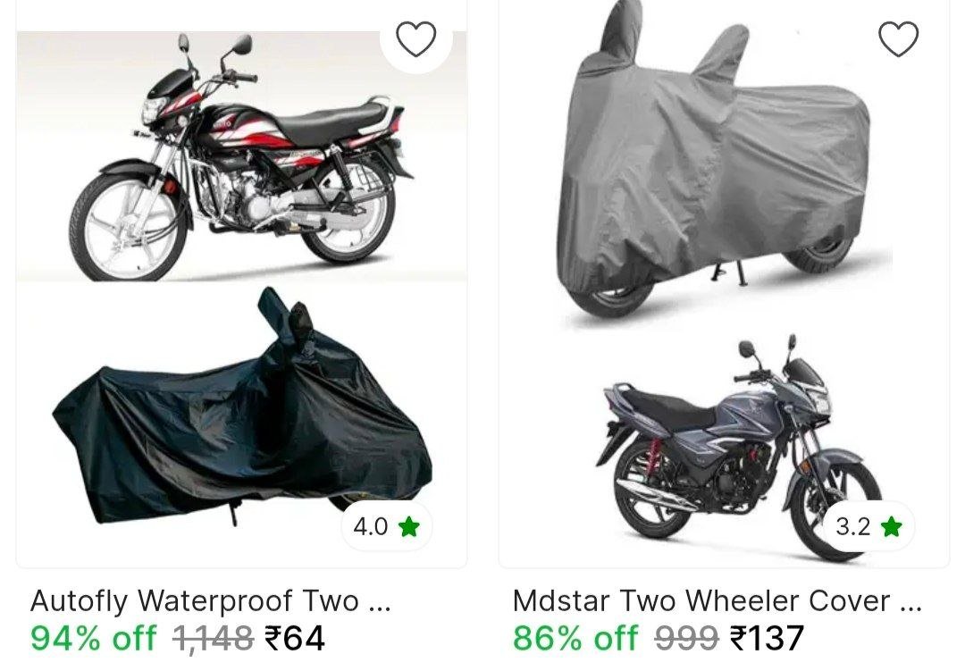 Bike Cover- Buy Products Online at Best Price in India - All Categories | shopsy.in