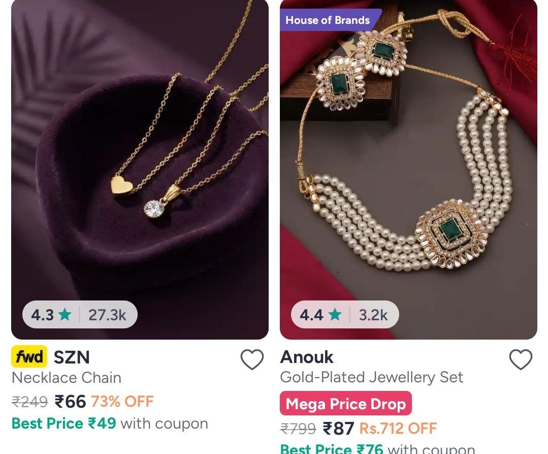 JEWELLERY DEALS