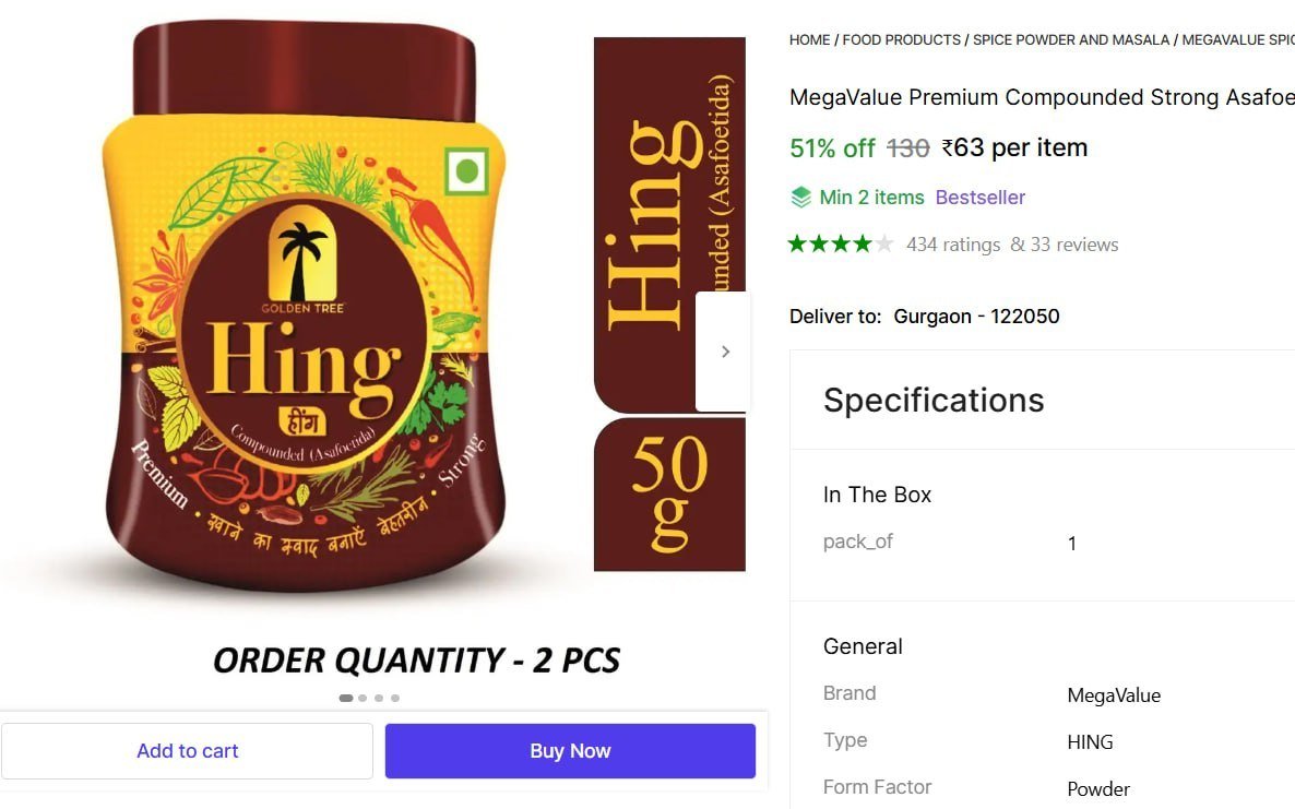 Hing, 50g