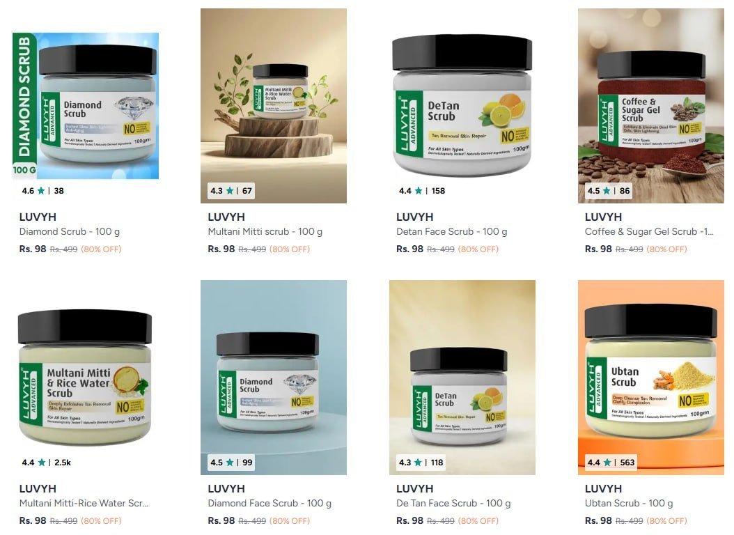 Exfoliator And Face Scrub