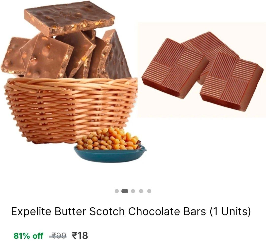 Butter Scotch Chocolate Bars