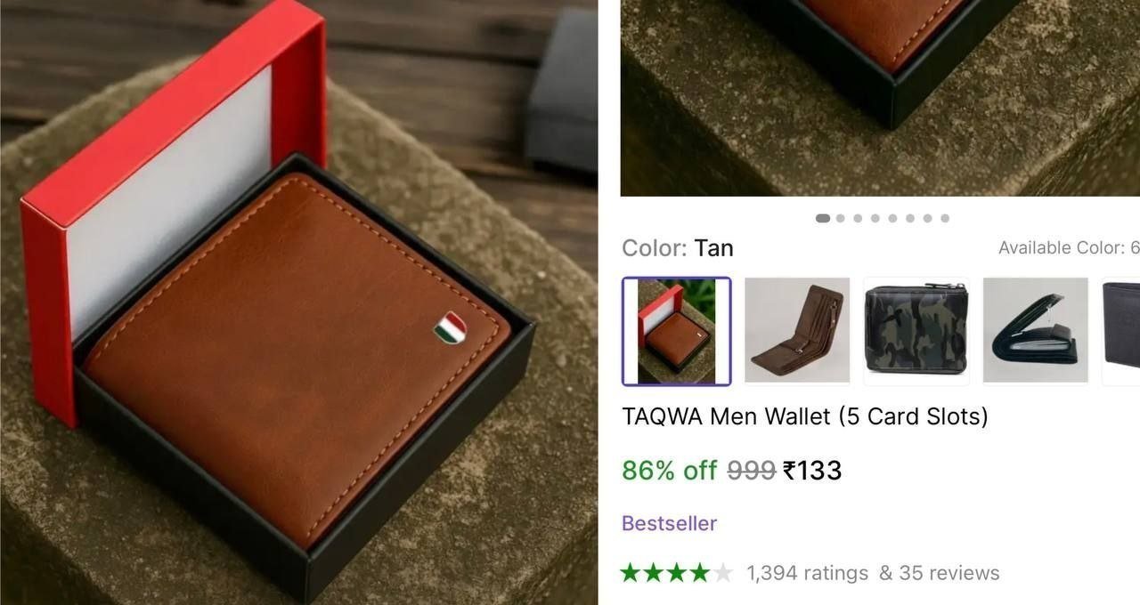 TAQWA Men Wallet Price in India - Buy TAQWA Men Wallet online at Shopsy.in