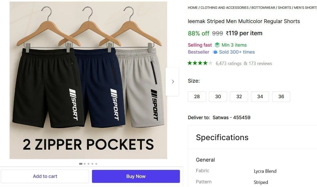 Regular Shorts