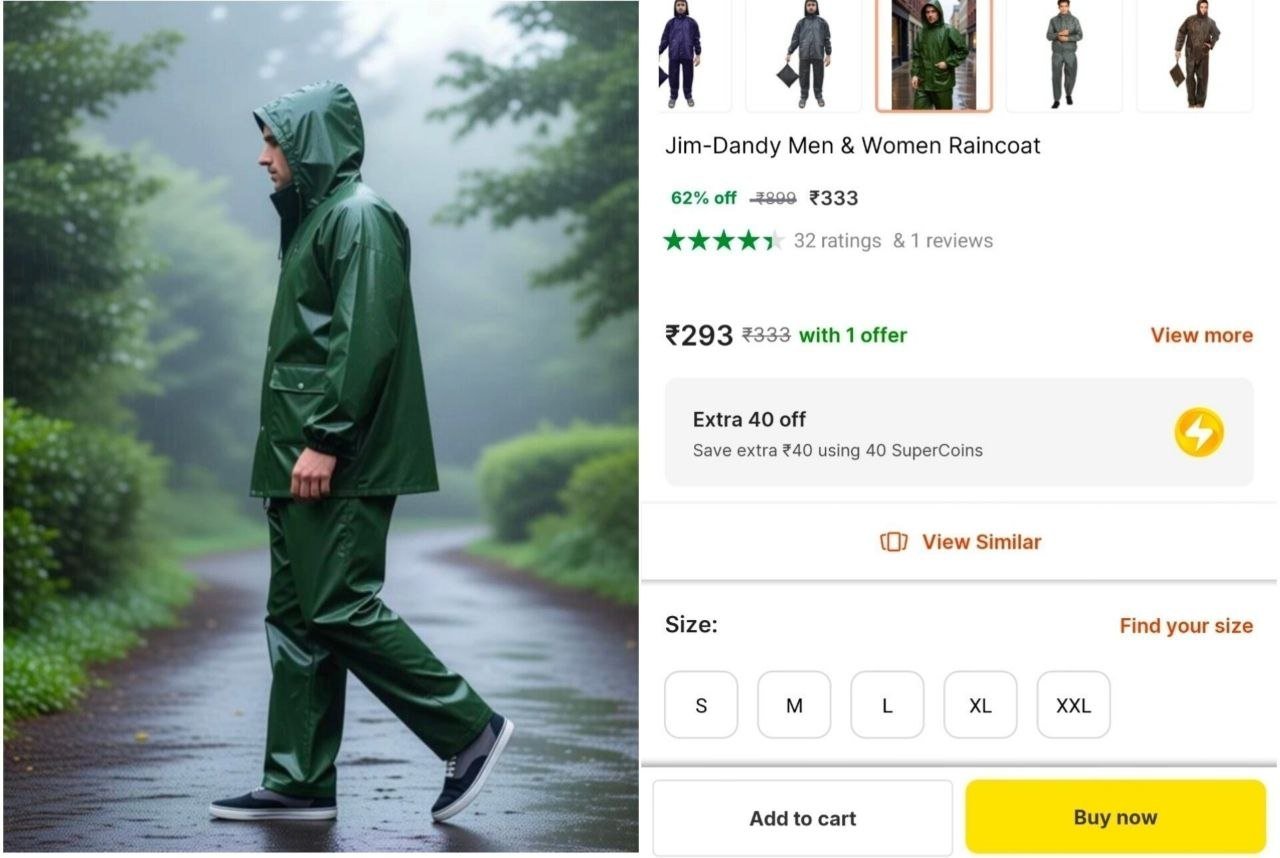 Men & Women Raincoat