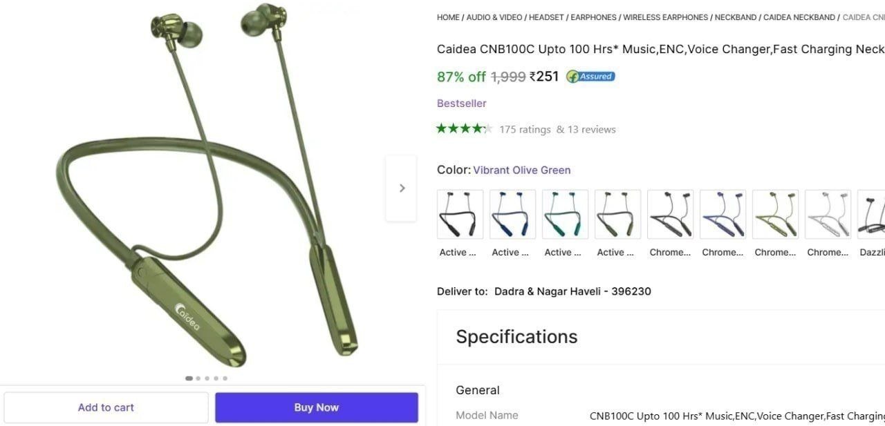 High Quality Neckband