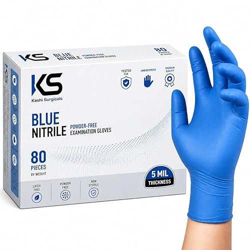 HYFLEX 11-800 Professional Work Gloves, Abrasion Resistant Nitrile Coating With Firm Grip, Multipurpose Protection Gloves, Mechanical And Industrial Safety, White, Size L (12 Pairs)