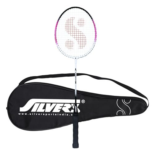 Silver's Badminton Racket with Full Cover