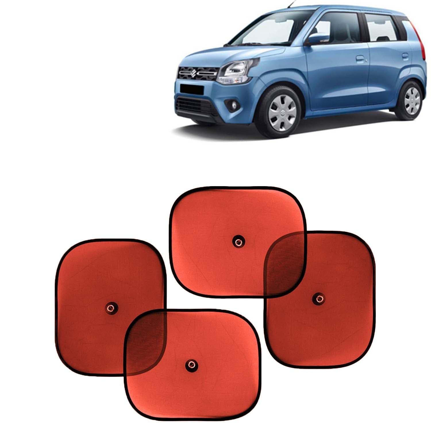 KINGSWAY Car Window Curtain Sticky Sun Shades Compatible with Maruti