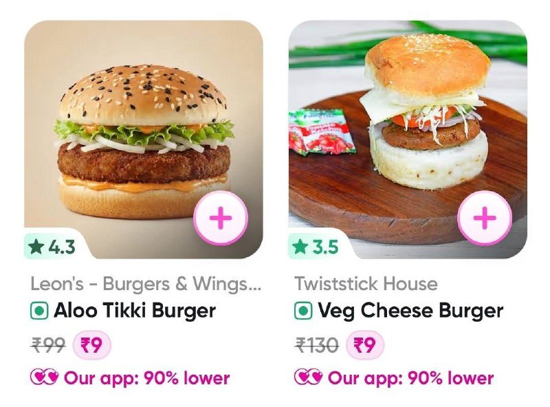 Toing App Loot : Burgers