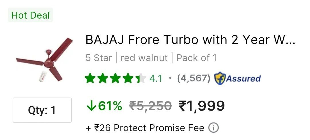 Bajaj Ceiling Fan