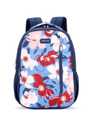 Lavie Sport45cm Floral Printed 26 Litres School Backpack for Girls
