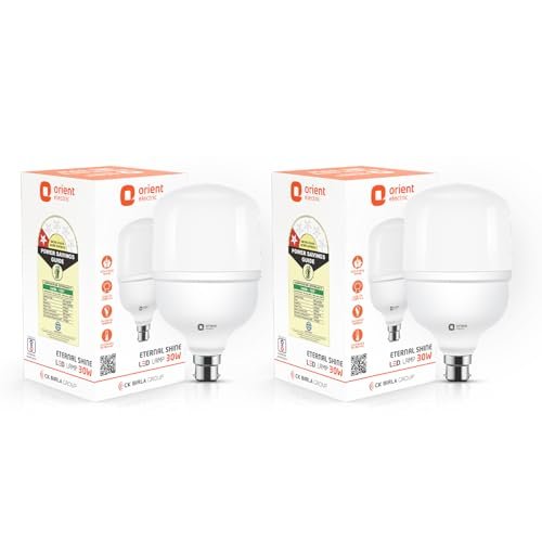 Orient Electric Eternal Shine LED Bulb 30W, B22d Cap, 6500K ...