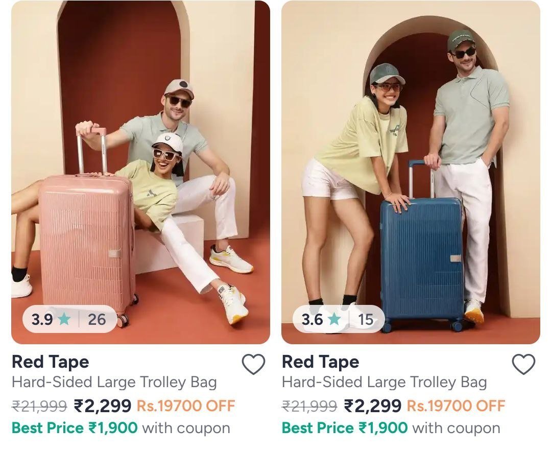 90% off : Redtape Clothing