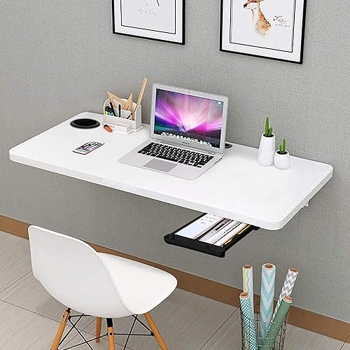 VISBY INDIA Office Computer Table for Home/Writing Desk for Office Table/Folding Table for School/Folding Study Table/Work from Home Computer Table (Blacks Desk)