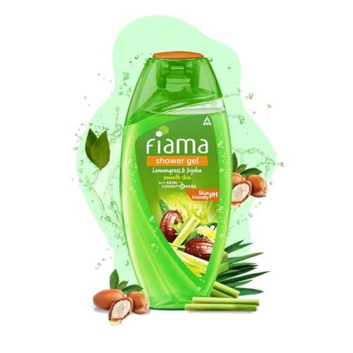 Amazon Fresh] Fiama Body Wash Shower Gel Lemongrass and Jojoba, 25