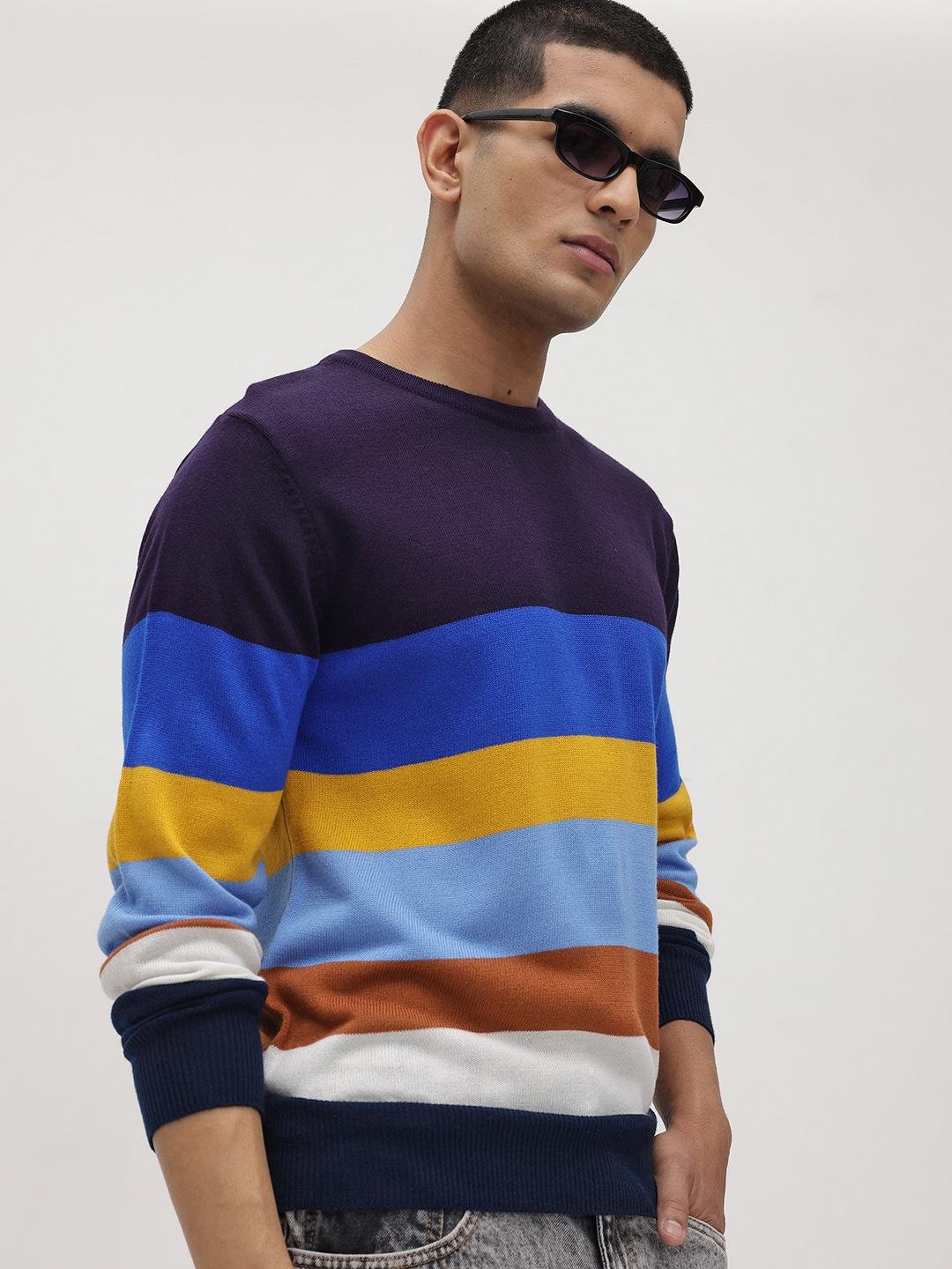 Buy The Roadster Lifestyle Co. Striped Pullover -  - Apparel for Men