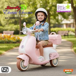 Kids Battery Operated Scooter with LED Lights