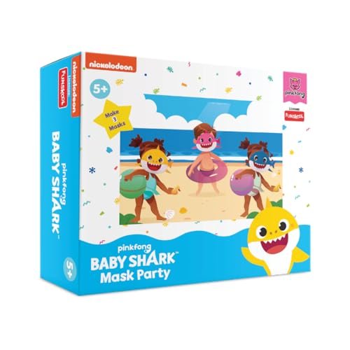Funskool Handy Crafts Baby Shark Mask Party & Finger Puppets...