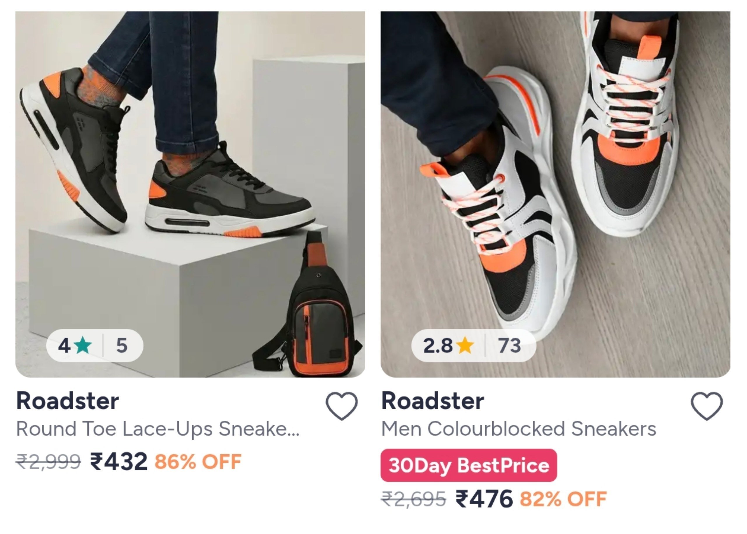 Footwear | Buy Footwear for Men & Women Online in India at Best Price