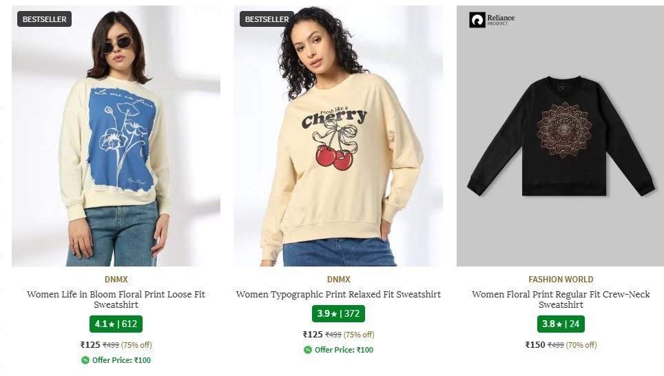 Sweatshirts