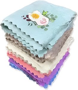 soxsense Flower Printed Microfiber Handkerchief for Women Kids & Girls ["Multicolor"] Handkerchief Price in India - Buy soxsense Flower Printed Microfiber Handkerchief for Women Kids &am