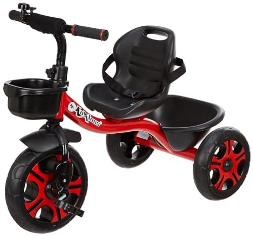 Junior Tricycle - Baby Cycle for 1 to 3 Year Olds, Superior Kids Tricycle, Perfect for Your Little One, Red