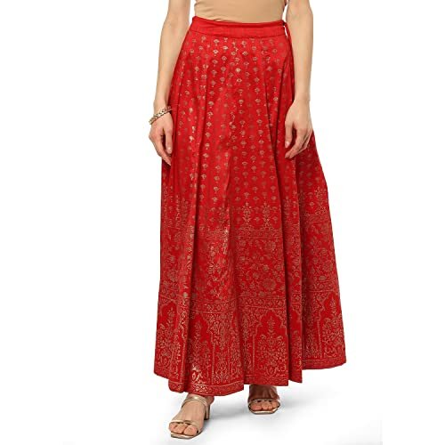 BIBA Women Art Silk Skirt