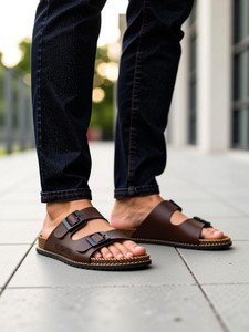 Men's Black Sandals
