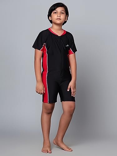 VECTOR X Zaggar Swimming/Cycling Suit Self Design Boys & Gir