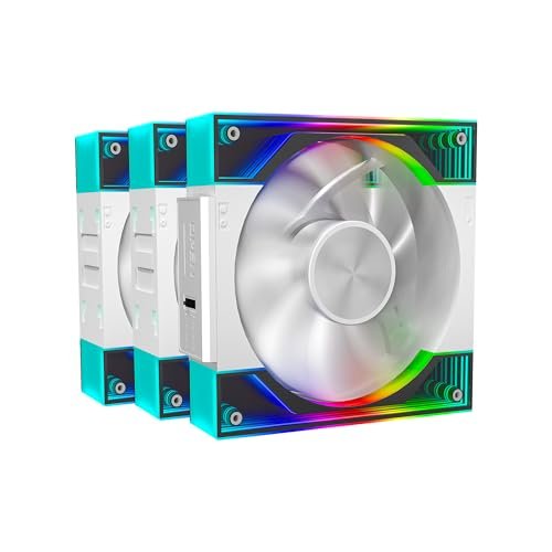 Ant Esports QuartzFlow 3-In-1 120mm ARGB Stackable Case Fan