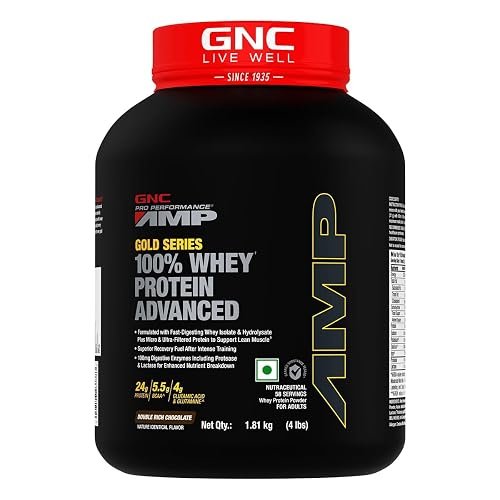 Bigmuscles Nutrition Gold Whey Protein - Rich Chocolate, 1 Kg