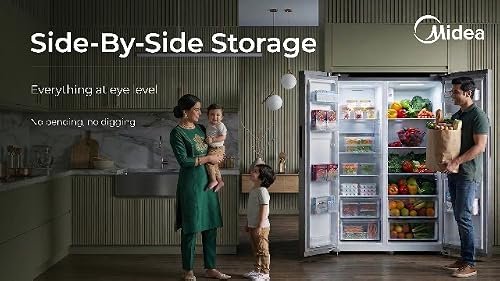 Midea 560 L Side by Side Refrigerator