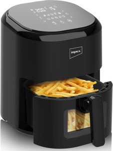 impex air fryer ds45 smart fry transparent window