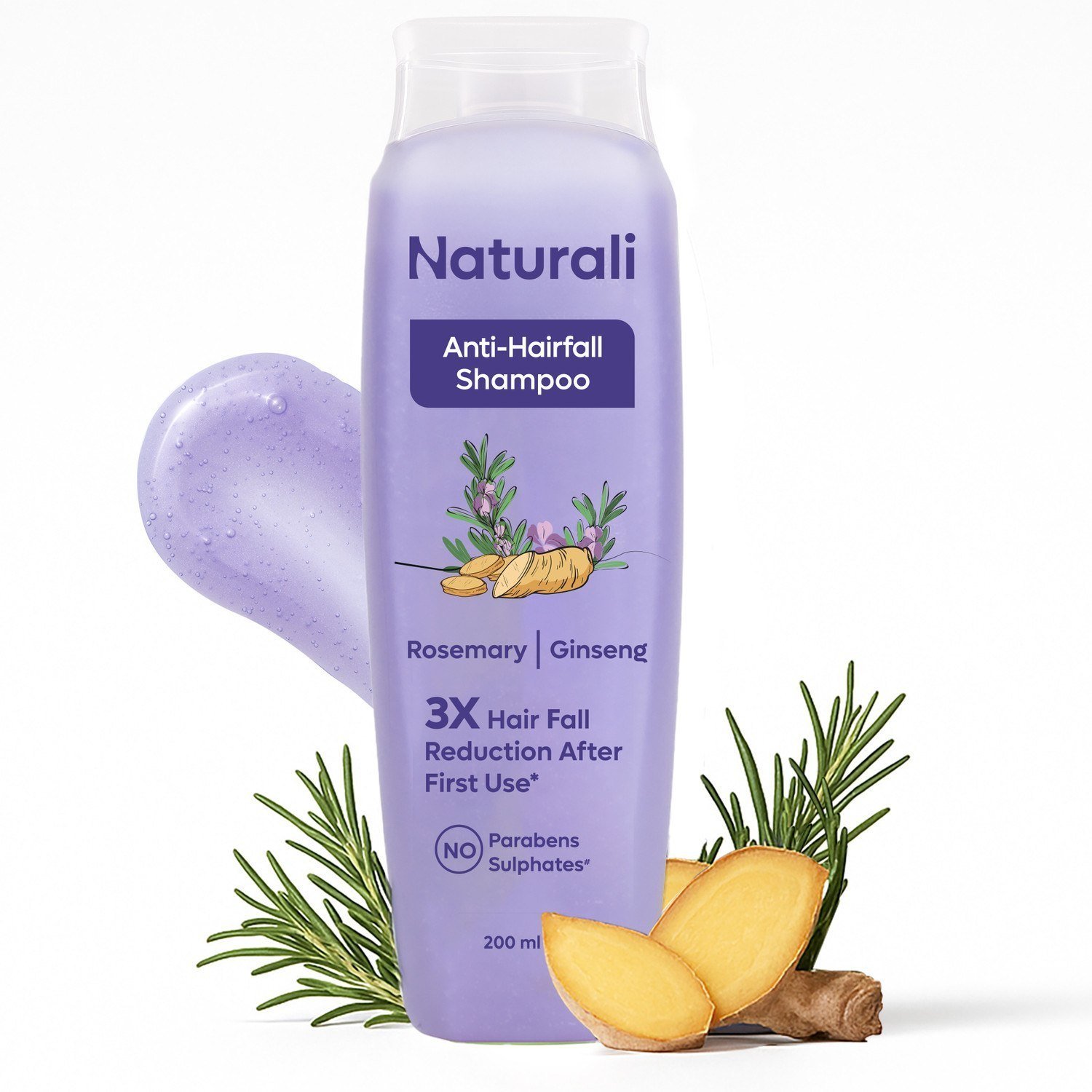 Anti Hairfall Shampoo with 3x Control