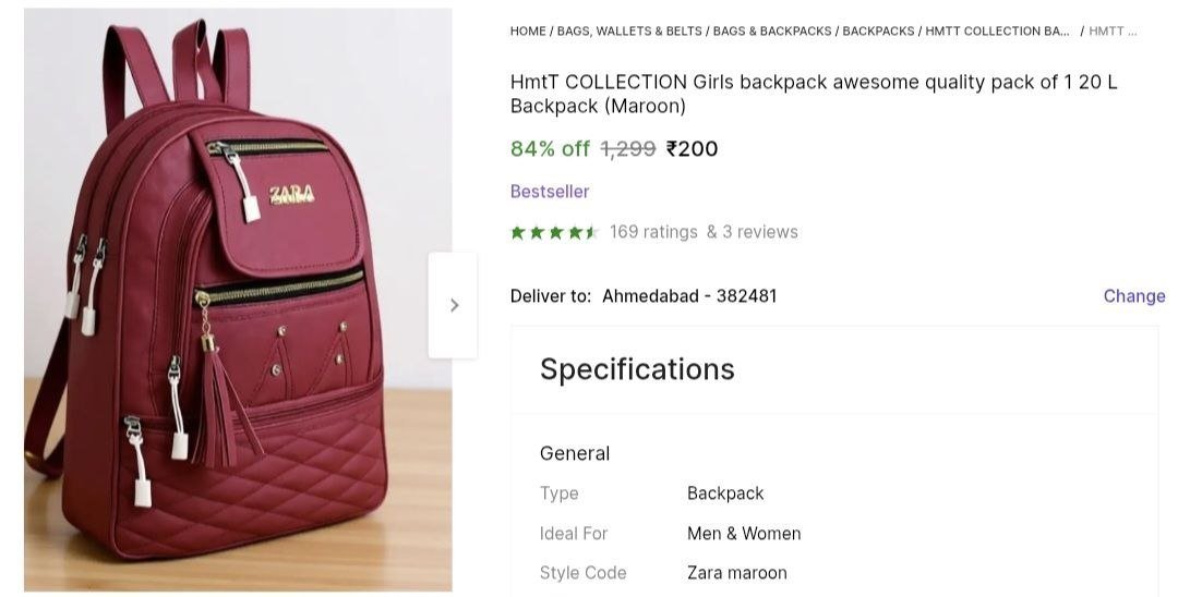 Zara Backpack