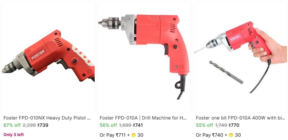 Power & Hammer Drills