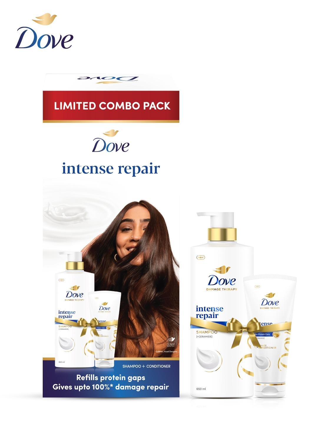 Buy Dove Intense Repair Combo -  - Personal Care for Unisex